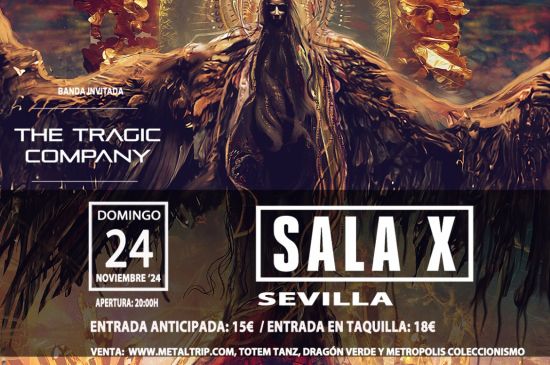 PRIME CREATION + THE TRAGIC COMPANY (24 NOV - SALA X, SEVILLA)