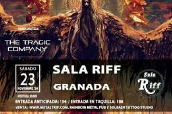 PRIME CREATION + THE TRAGIC COMPANY  (23 NOVIEMBRE EN SALA RIFF, GRANADA)