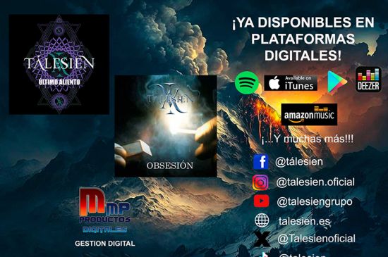 Últimos Singles en formato digital de Talesien