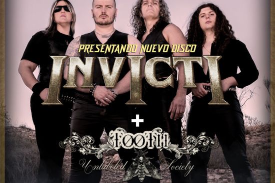 INVICTI + TOOTH UNLABELED SOCIETY (15 NOVIEMBRE EN SALA EVEN, SEVILLA)