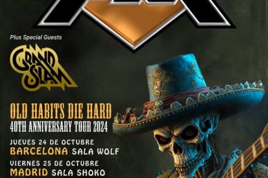 DOBLE REGALO PARA LOS FANS SEVILLANOS DEL AOR Y HARD ROCK MELÓDICO: FM Y GRAND SLAM (SALA CUSTOM) VISITAN POR PRIMERA VEZ NUESTRA CIUDAD EL PRÓXIMO JUEVES 31 DE OCTUBRE   